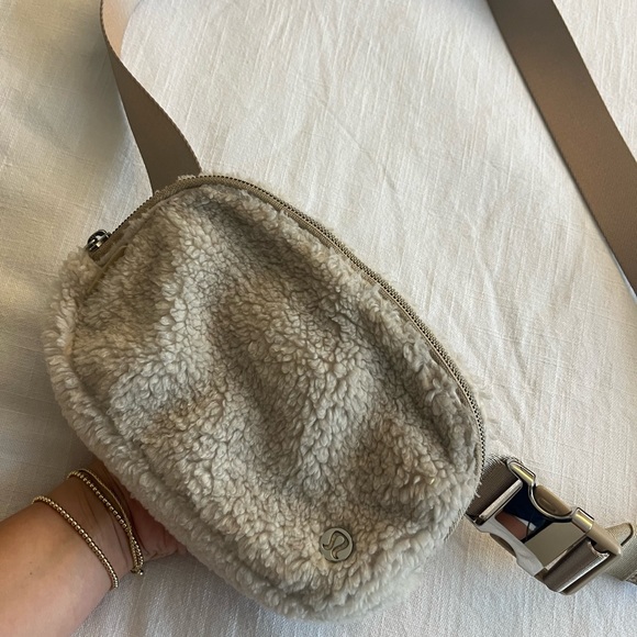 lululemon athletica Bags Fuzzy Lululemon Belt Bag Poshmark